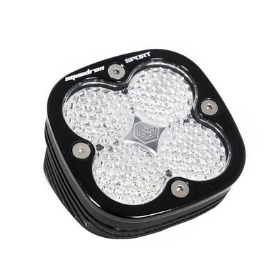 Sport Work/Scene LED Light Pod Angled Lens <br> Length 3.07in X Depth 2.77in X Height 3.07in