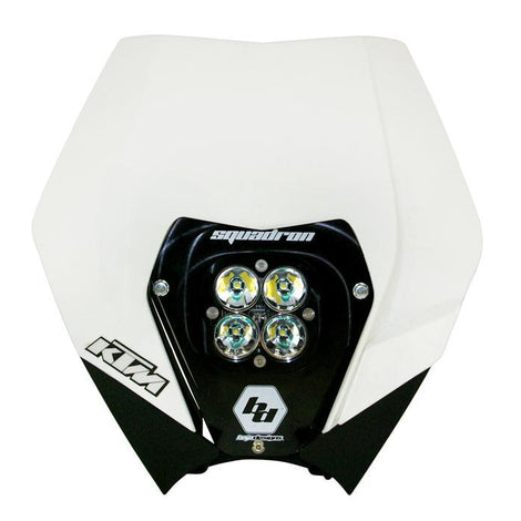 Squadron Sport (A/C) Headlight Kit with Shell <br> 08-11 KTM 200 250 300 450 530 XC-W XC-F XC