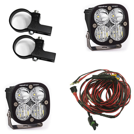 Squadron Sport LED Light Pod w/ 1.75in Mounts Kit <br> Length 3.07in X Depth 2.77in X Height 3.07in