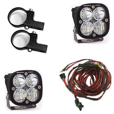 Squadron Sport LED Light Pod w/ 2in Mounts Kit <br> Length 3.07in X Depth 2.77in X Height 3.07in