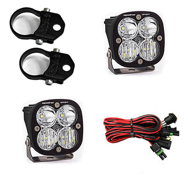 Squadron Sport LED Light Pod w/ 1.75in Mounts Kit <br> Length 3.07in X Depth 2.77in X Height 3.07in