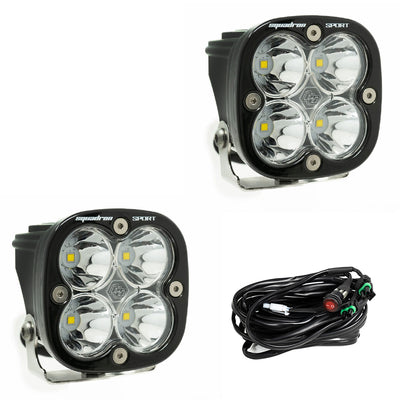 Squadron Sport Spot LED Light Pod Pair <br> Length 3.07in X Depth 2.77in X Height 3.07in