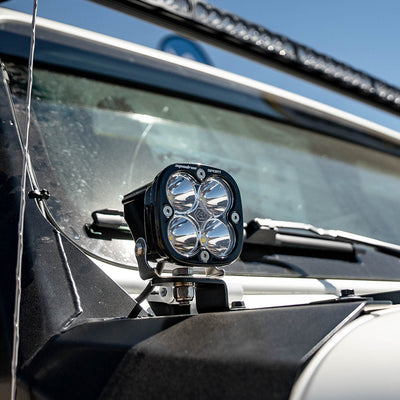 Squadron Sport Driving/Combo Pair LED Light Pods <br> Length 3.07in X Depth 2.77in X Height 3.07in