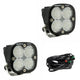 Squadron Sport Work/Scene Pair LED Light Pods - Clear <br> Length 3.07in X Depth 2.77in X Height 3.07in