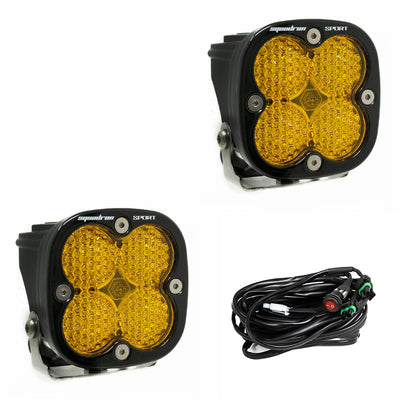 Squadron Sport Work/Scene Pair LED Light Pod <br> Length 3.07in X Depth 2.77in X Height 3.07in