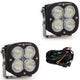 XL Sport Series Wide Cornering LED Light Pod <br> Length 4.43in X Depth 3.65in X Height 4.43in