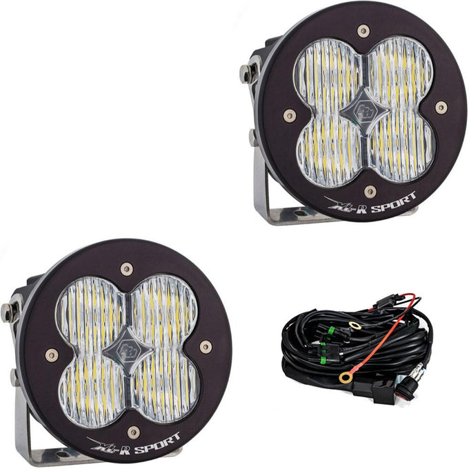 XL R Wide Cornering Sport LED Light Pod <br> Length 5.24in X Depth 3.65in X Height 5.24in