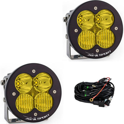 XL-R Sport Pair Driving/Combo - Amber <br> Length 5.24in X Depth 3.65in X Height 5.24in