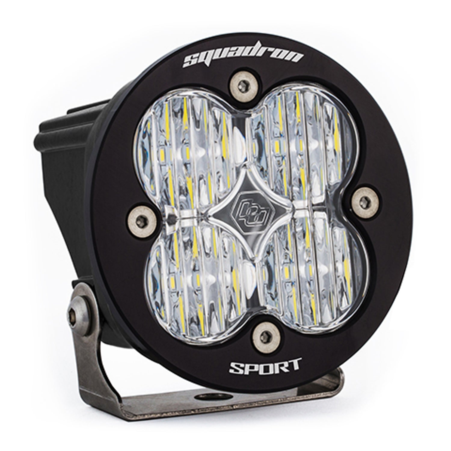 Squadron R Sport Wide Cornering LED Light Pod <br> Length 3.5in X Depth 2.77in X Height 3.5in