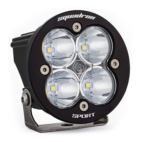 Squadron R Sport Work/Scene LED Light Pod - Clear <br> Length 3.5in X Depth 2.77in X Height 3.5in