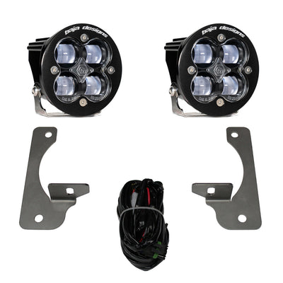 Squadron R SAE Fog Pocket Light Kit <br> 10-18 Jeep Wrangler JK