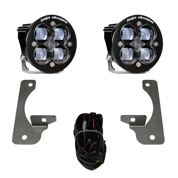Squadron R SAE Fog Pocket Light Kit <br> 10-18 Jeep Wrangler JK