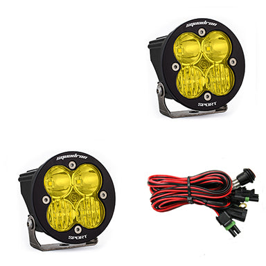 Squadron R Sport Driving/Combo Pair LED Light Pod <br> Length 3.5in X Depth 2.77in X Height 3.5in