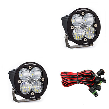 Squadron R Pro Driving/Combo Pair LED Light Pod <br> Length 3.5in X Depth 2.77in X Height 3.5in