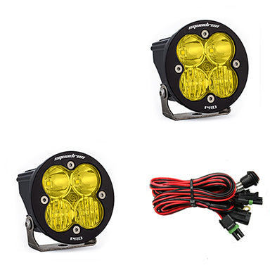 Squadron R Pro Driving/Combo LED Light Pod <br> Length 3.5in X Depth 2.77in X Height 3.5in