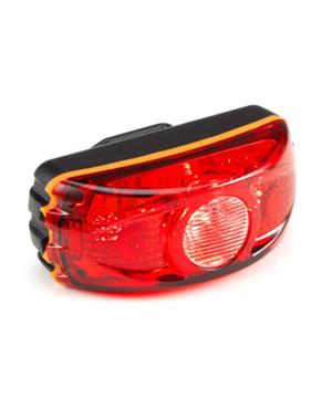 Motorcycle Red Safety Tail Light <br> Universal Fit