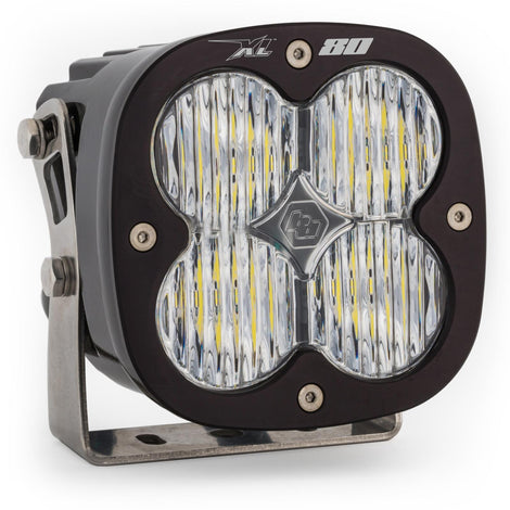 XL80 Wide Cornering LED Light Pods <br> Length 4.43in X Depth 3.65in X Height 4.43in