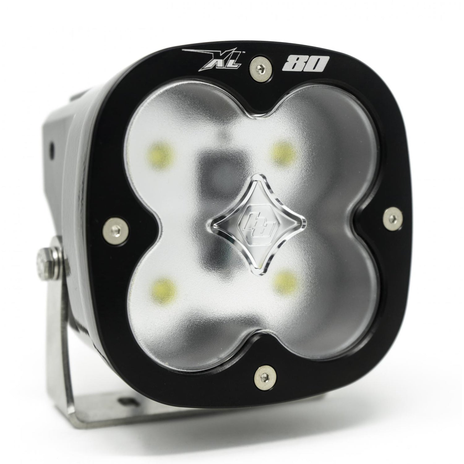 XL 80 Work/Scene Pattern LED Light Pod <br> Length 4.43in X Depth 3.65in X Height 4.43in