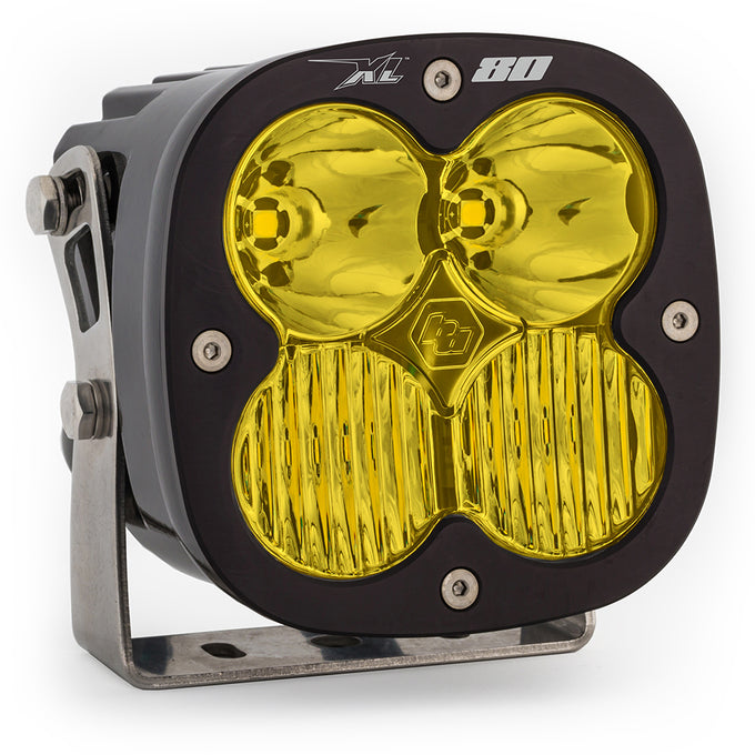 XL80 Driving/Combo LED Light Pods <br> Length 4.43in X Depth 3.65in X Height 4.43in
