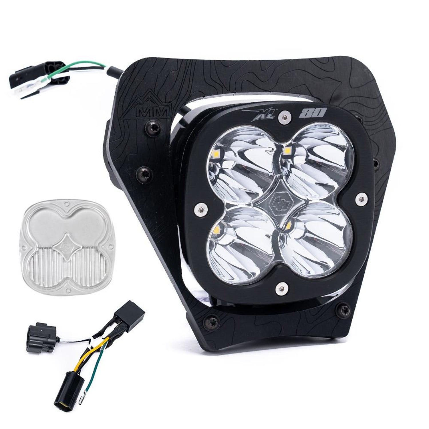KTM XL80 (D/C) Headlight Kit w/ Harness <br> 24-25 KTM 350/500 EXC-F XW-F 450 XCF-W