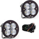 XL-R Racer Edition LED Auxiliary Light Pod Pair <br> Length 5.24in X Depth 3.65in X Height 5.24in