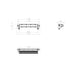 S8 Straight Wide Cornering LED Light Bar <br> Length 10in X Depth 3in X Height 1.6in