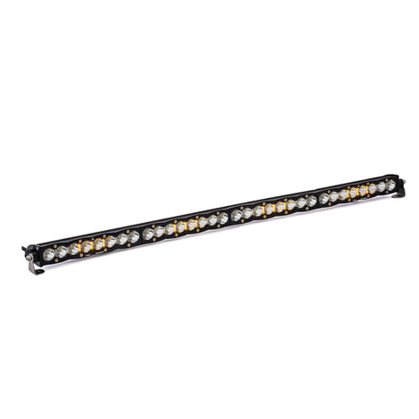 S8 Series Spot Pattern 40in LED Light Bar <br> Length 40in X Depth 3in X Height 1.6in