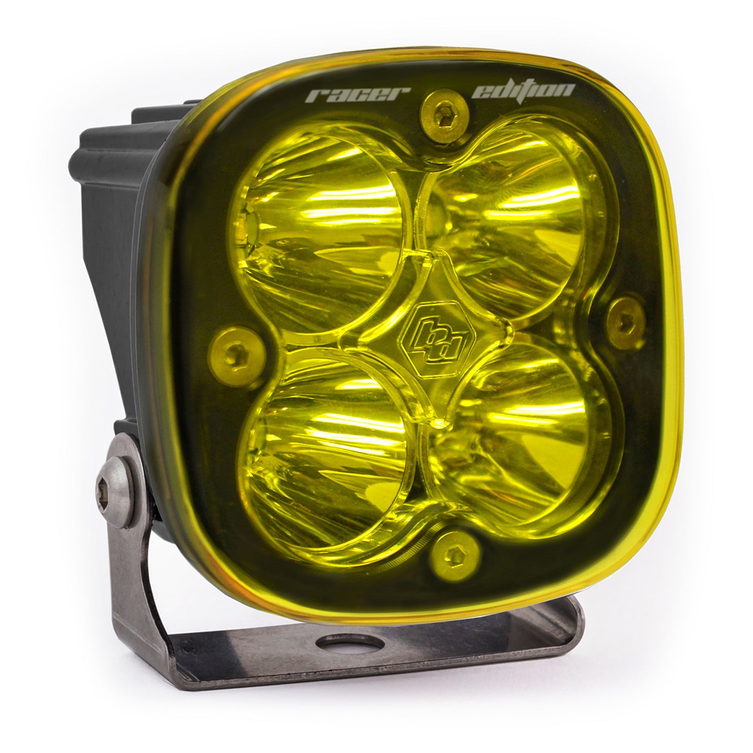 Squadron Racer Edition LED Auxiliary Light Pod <br> Length 3.07in X Depth 2.77 in X Height 3.07 in