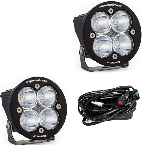 Squadron-R Racer Edition LED Auxiliary Light Pod <br> Length 3.07in X Depth 2.77in X Height 3.07in