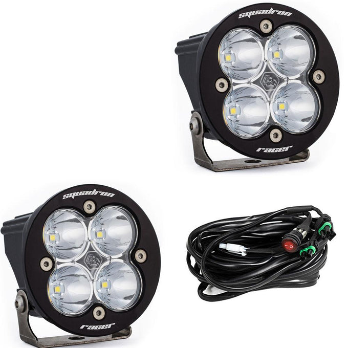 Squadron-R Racer Edition LED Auxiliary Light Pod <br> Length 3.07in X Depth 2.77in X Height 3.07in