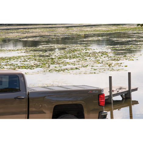 6.42 Ft. Bed Hard Folding Tonneau Cover <br> 22-24 Toyota Tundra