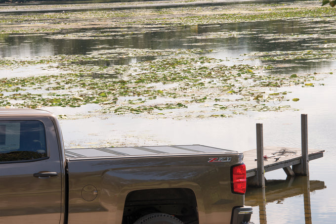 5 Ft. Bed Hard Folding Tonneau Cover <br> 2024 Toyota Tacoma
