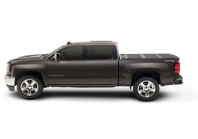 5.75 Ft. Bed Hard Folding Tonneau Cover <br> 14-18 (19 Legacy/Limited) Chevy Silverado/Sierra
