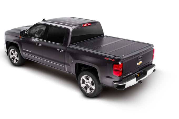 5.75 Ft. Bed Hard Folding Tonneau Cover <br> 14-18 (19 Legacy/Limited) Chevy Silverado/Sierra