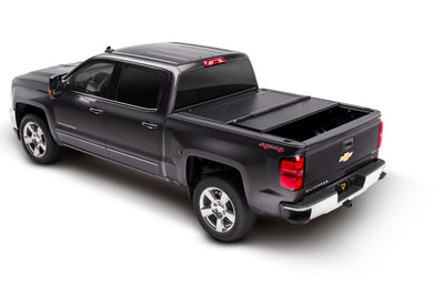 6.58 Ft. Bed Hard Folding Tonneau Cover <br> 14-18 Chevy Silverado/Sierra 1500/15-19 2500 HD