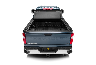 6.83 Ft. Bed Hard Folding Tonneau Cover <br> 20-25 Chevy Silverado/GMC Sierra 2500 HD/3500 HD
