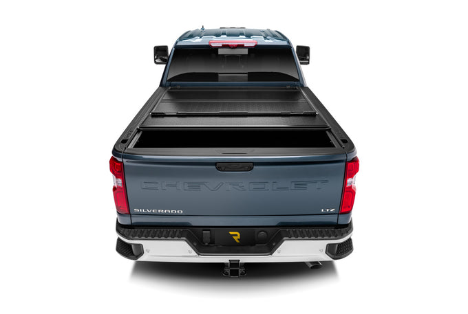 6.83 Ft. Bed Hard Folding Tonneau Cover <br> 20-25 Chevy Silverado/GMC Sierra 2500 HD/3500 HD