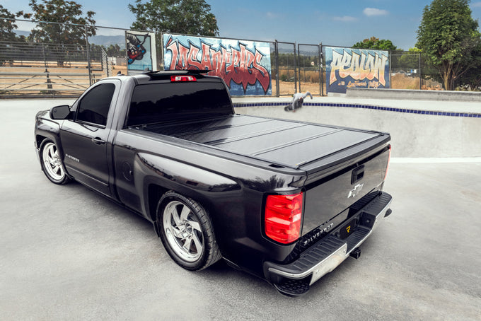 8 Ft. Bed Hard Folding Tonneau Cover <br> 94-01 Dodge Ram 1500/94-02 2500/3500