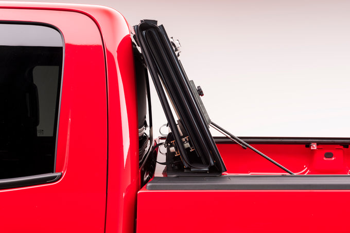 8.17 Ft. Bed Hard Folding Tonneau Cover Matte Finish <br> 14-18 Chevy Silverado/GMC Sierra 1500/15-19 2500 HD