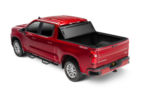 6.83 Ft. Bed Hard Folding Tonneau Cover Matte Finish <br> 20-25 Chevy Silverado/GMC Sierra 2500 HD/3500 HD