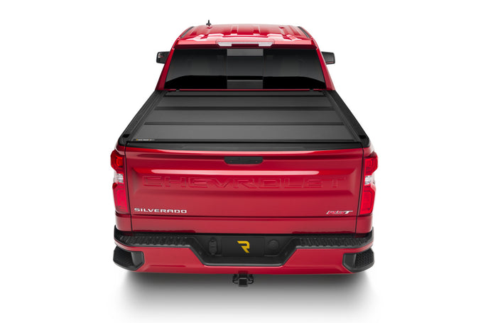 5.67 Ft. Bed Hard Folding Tonneau Cover Matte Finish <br> 19-25 GMC Sierra (with CarbonPro Bed)