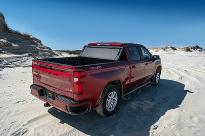 5.67 Ft. Bed Hard Folding Tonneau Cover Matte Finish <br> 19-25 GMC Sierra (with CarbonPro Bed)