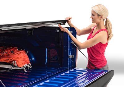 6.33 Ft. Bed Hard Folding Tonneau Cover Matte Finish <br> 02-18 (19-24 Classic) Ram 1500/03-24 2500/3500
