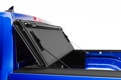 6.33 Ft. Bed Hard Folding Tonneau Cover Matte Finish <br> 02-18 (19-24 Classic) Ram 1500/03-24 2500/3500