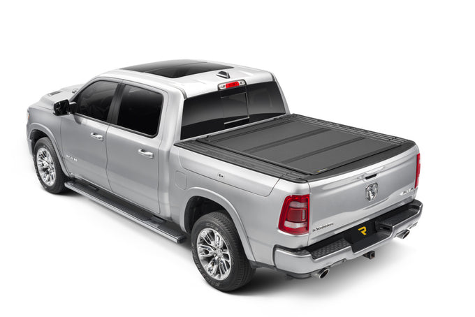 6.33 Ft. Bed Hard Folding Tonneau Cover Matte Finish <br> 12-18 (19-24 Classic) Ram 1500/12-24 2500/3500