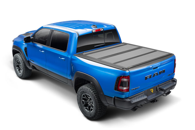 6.33 Ft. Bed Hard Folding Tonneau Cover Matte Finish <br> 19-25 (New Body Style) Ram 1500