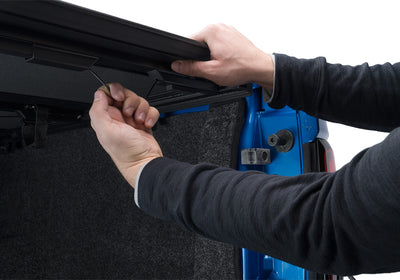 5.58 Ft. Bed Hard Folding Tonneau Cover Matte Finish <br> 19-25 (New Body Style) Ram