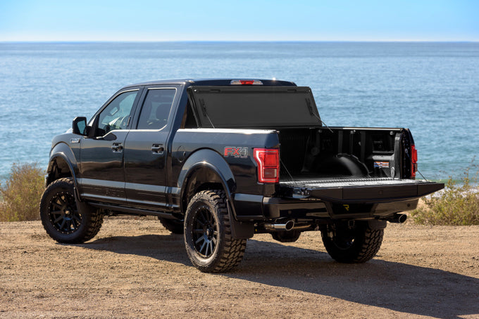 8.17 Ft. Bed Hard Folding Tonneau Cover Matte Finish <br> 08-16 Ford F-250/350