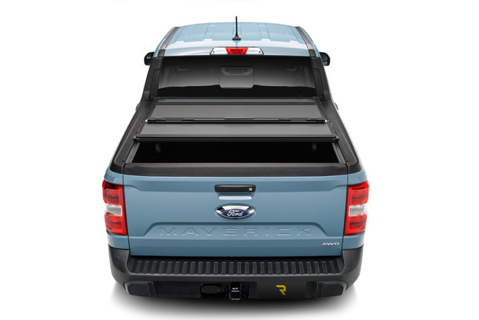 4.42 Ft. Bed Hard Folding Tonneau Cover Matte Finish <br> 22-25 Ford Maverick
