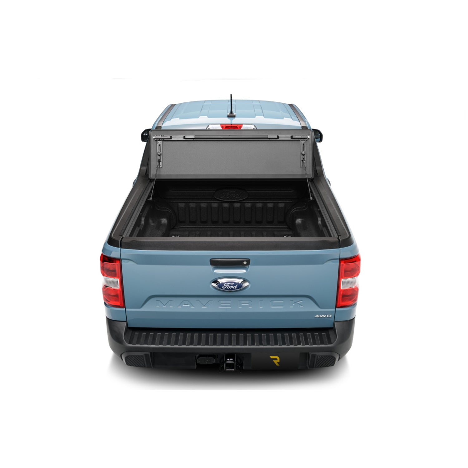 4.42 Ft. Bed Hard Folding Tonneau Cover Matte Finish <br> 22-25 Ford Maverick